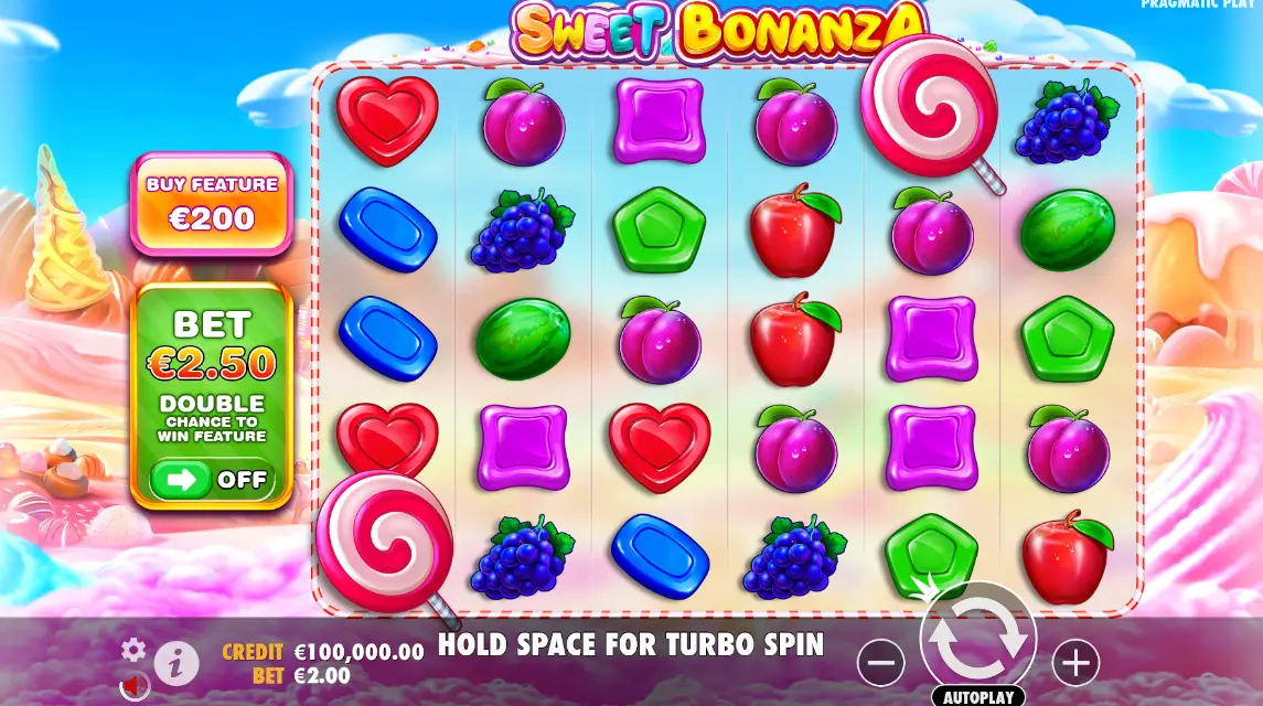 Бесплатная версия Sweet Bonanza