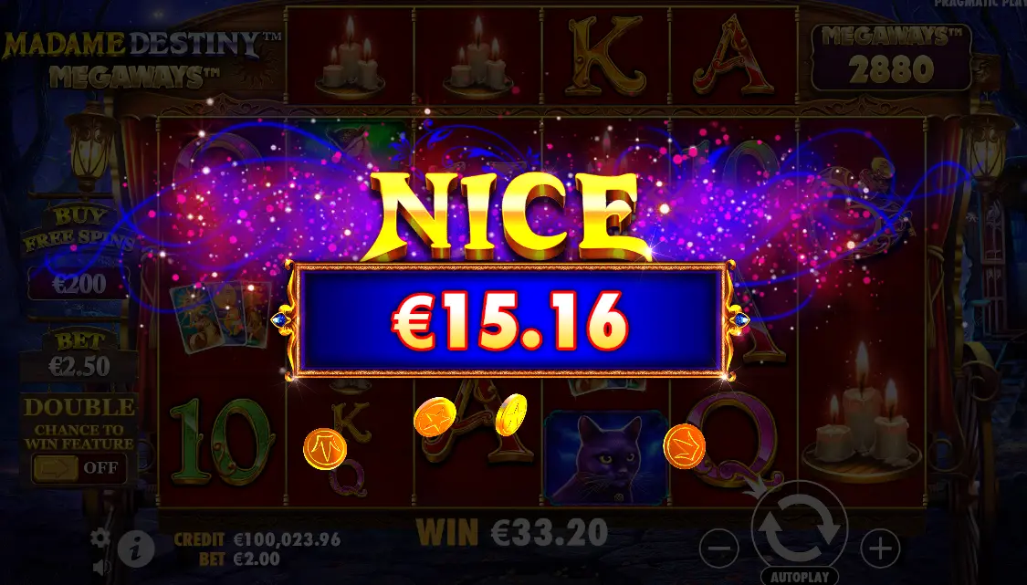 Демо-версия Madame Destiny Megaways