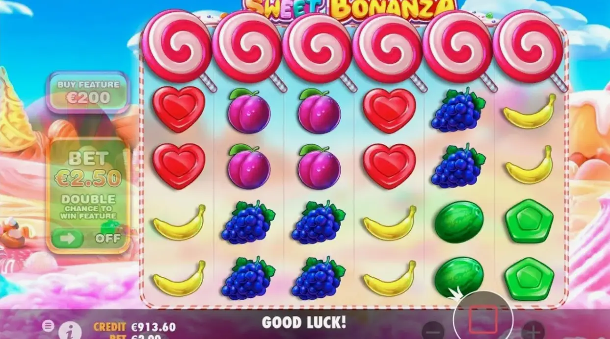 Основные характеристики Sweet Bonanza