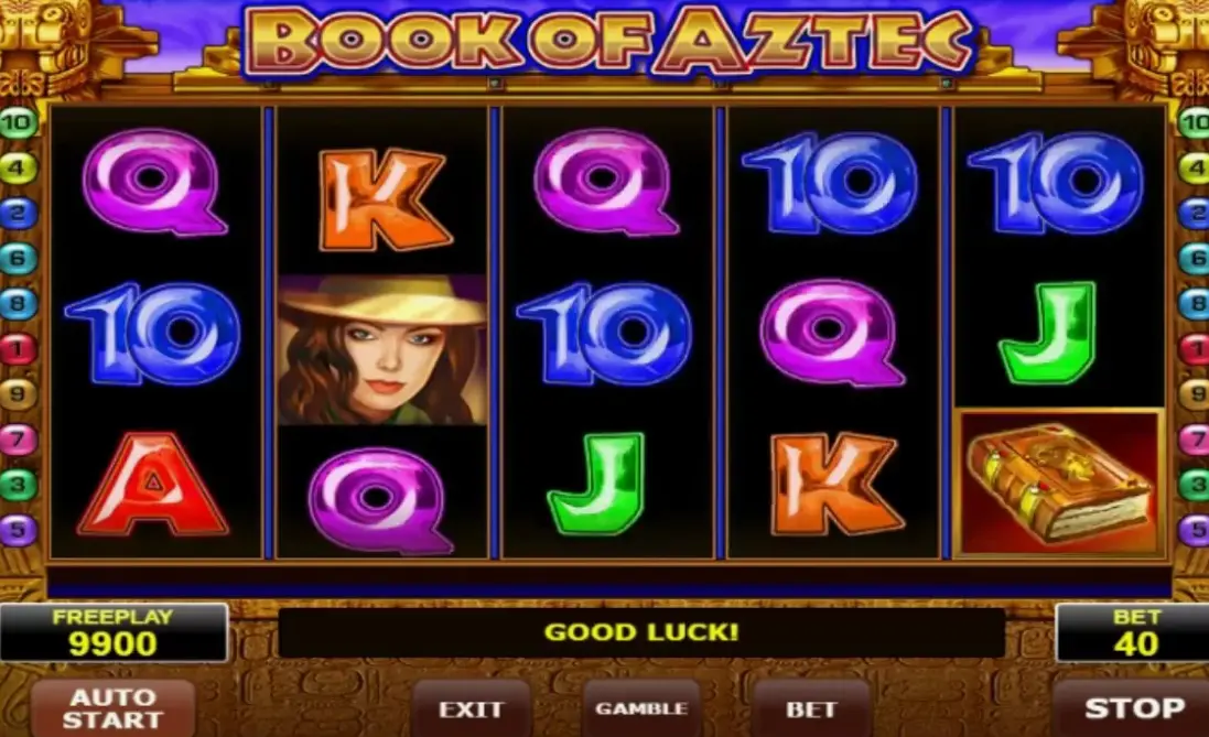 Символы и тематика Book Of Aztec